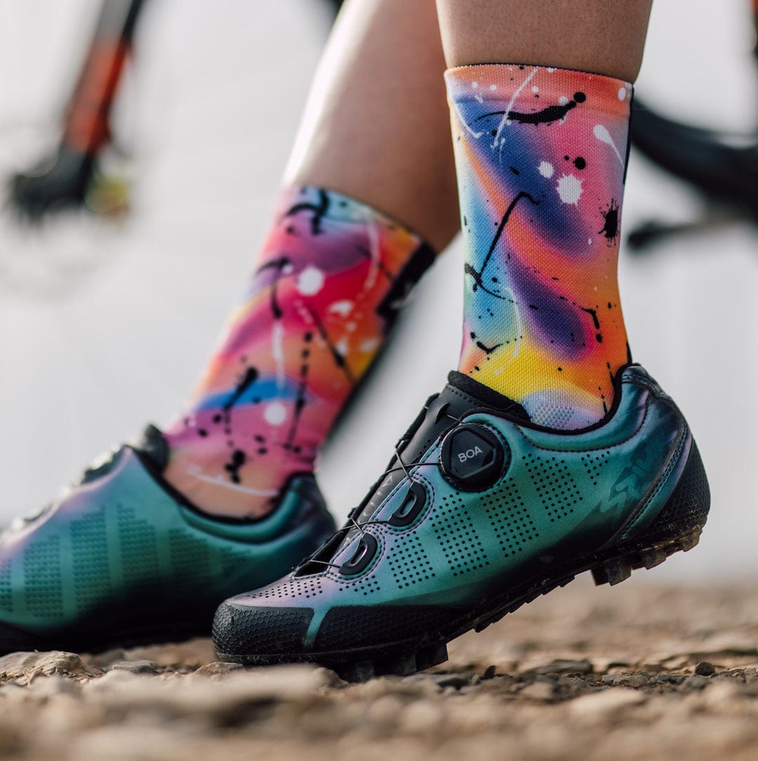 botthms Holographic Socks Crew Socks